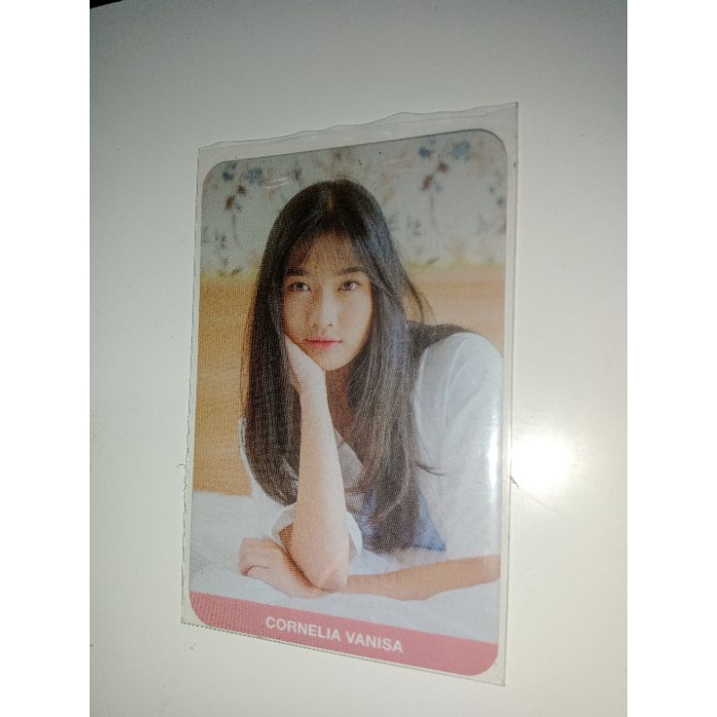 PhotoCard jkt48 CORNELIA VANISA Morning Call Official Original || PC ONIEL MC JKT48