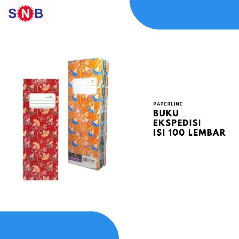 

BUKU EXSPEDISI PAPERLINE 100 LEMBAR
