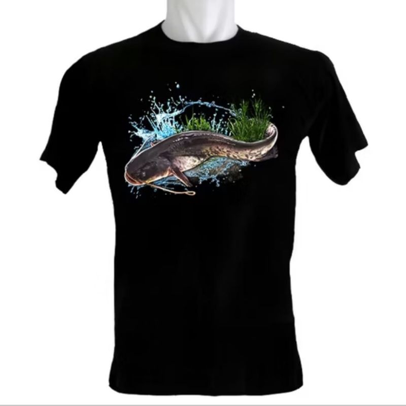 KAOS GAMBAR IKAN LELE // LELE JUMBO// LELE LOKAL