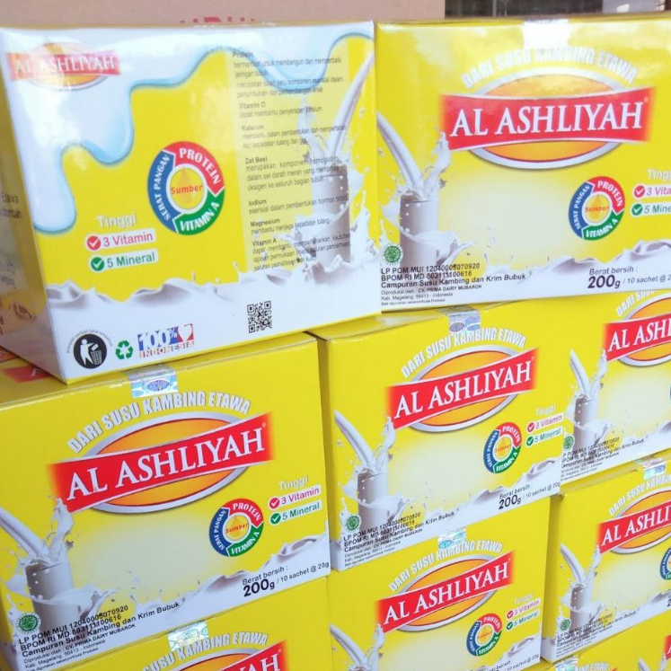 

Al ashliyah susu kambing etawa kolostrum isi 10 saset