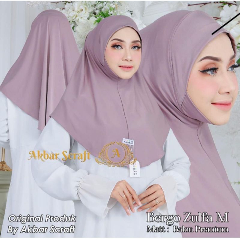 Hijab instan Bergo instan by Akbar