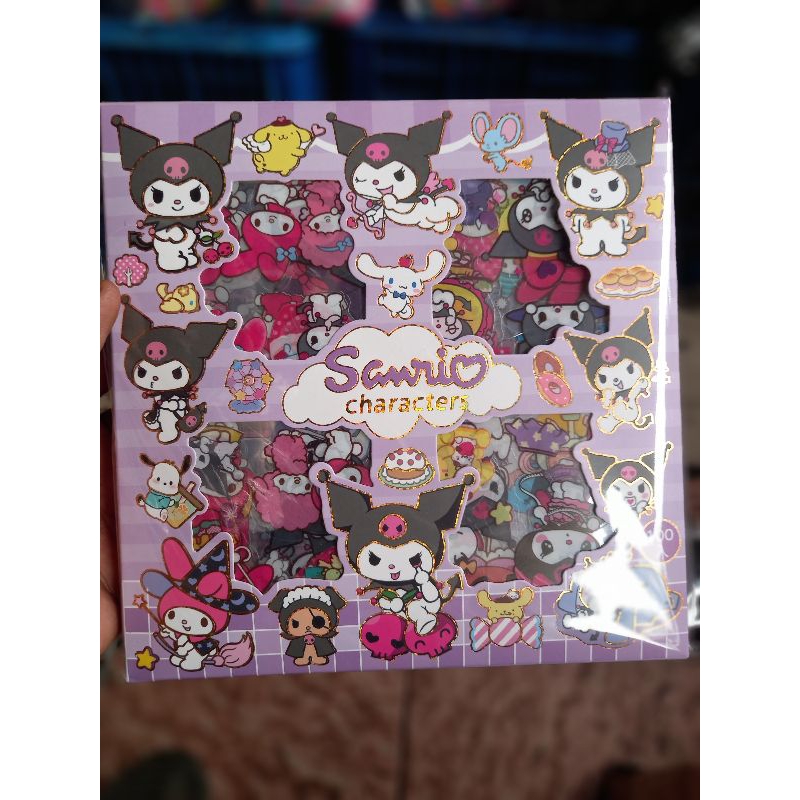 

mainan anak sticker tempel isi 100 pcs sanrio doraemon