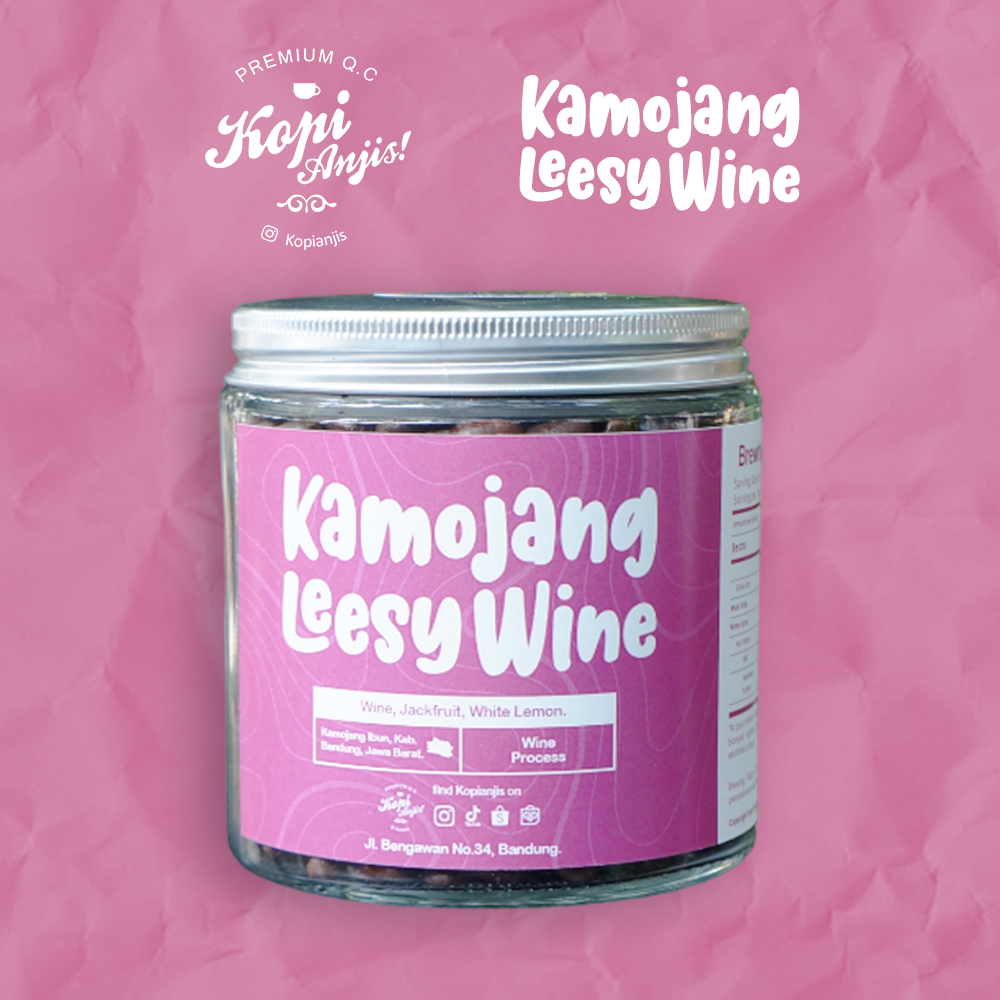 

Biji Kopi Arabika Kamojang Lessy Wine 200 gram - Specialty Roast Beans ( Kamojang Wine )