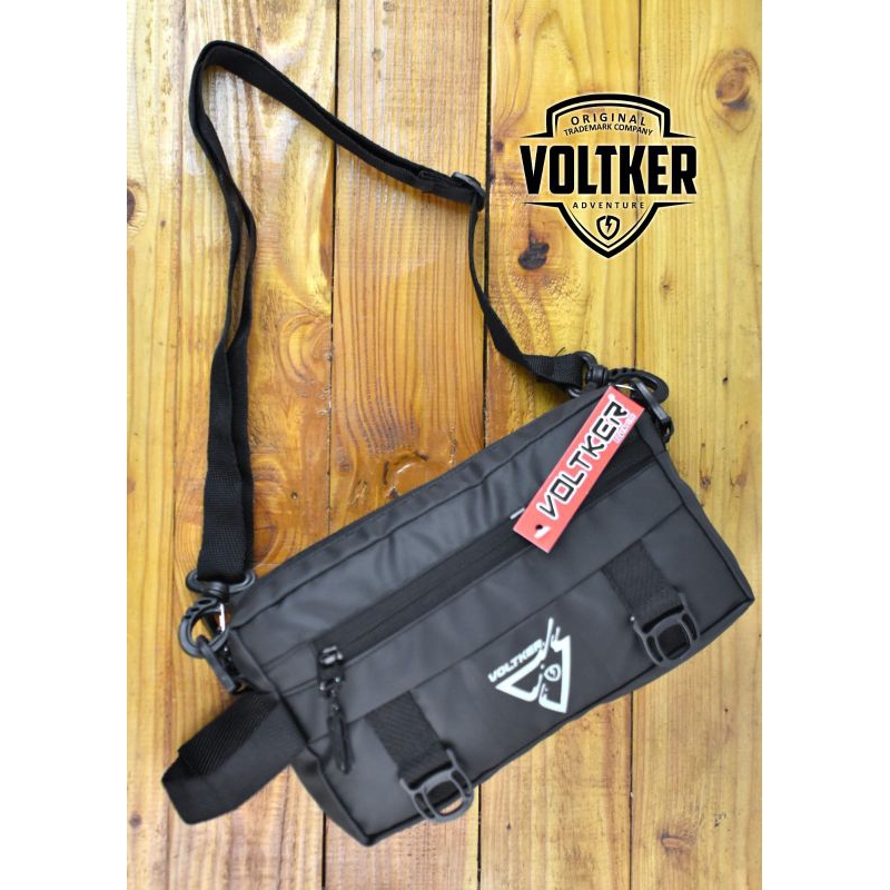 Tas selempang handbag slingbag clutchbag voltker bimo waterproof pria wanita unisex