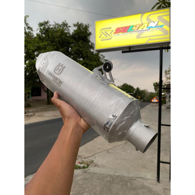 Knalpot KTM V2 cocok untuk motor CB, GL, MP, TIGER, KLX, CRF, DTRACKER WR DLL Slincer only Coopy KTM