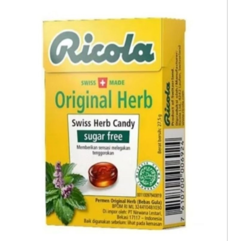 

Ricola Candy Herbal Swiss