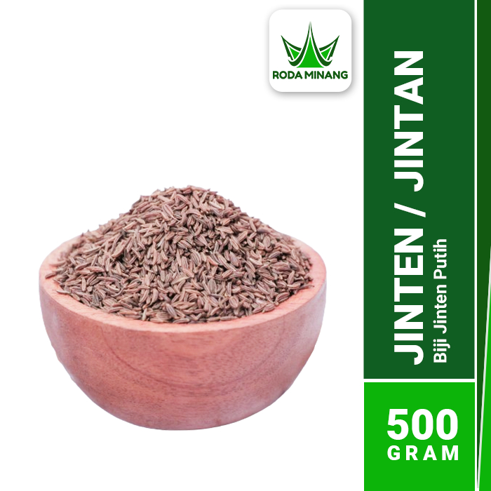 

Biji Jinten Putih Cumin Seed Jintan Utuh 500 Gram