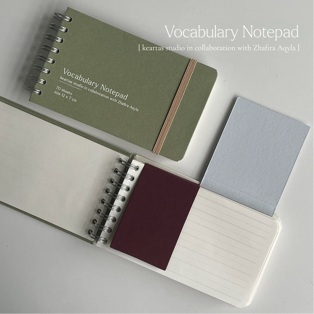 

Vocabulary Notepad by Keartas Studio in Collaboration with Zhafira Aqyla