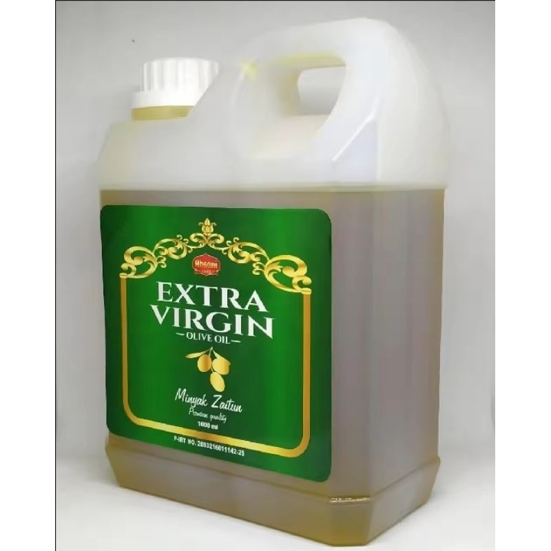 MINYAK ZAITUN THURSINA  Asli - Virgin Olive Oil  - Minyak Zaitun Murni 100 %