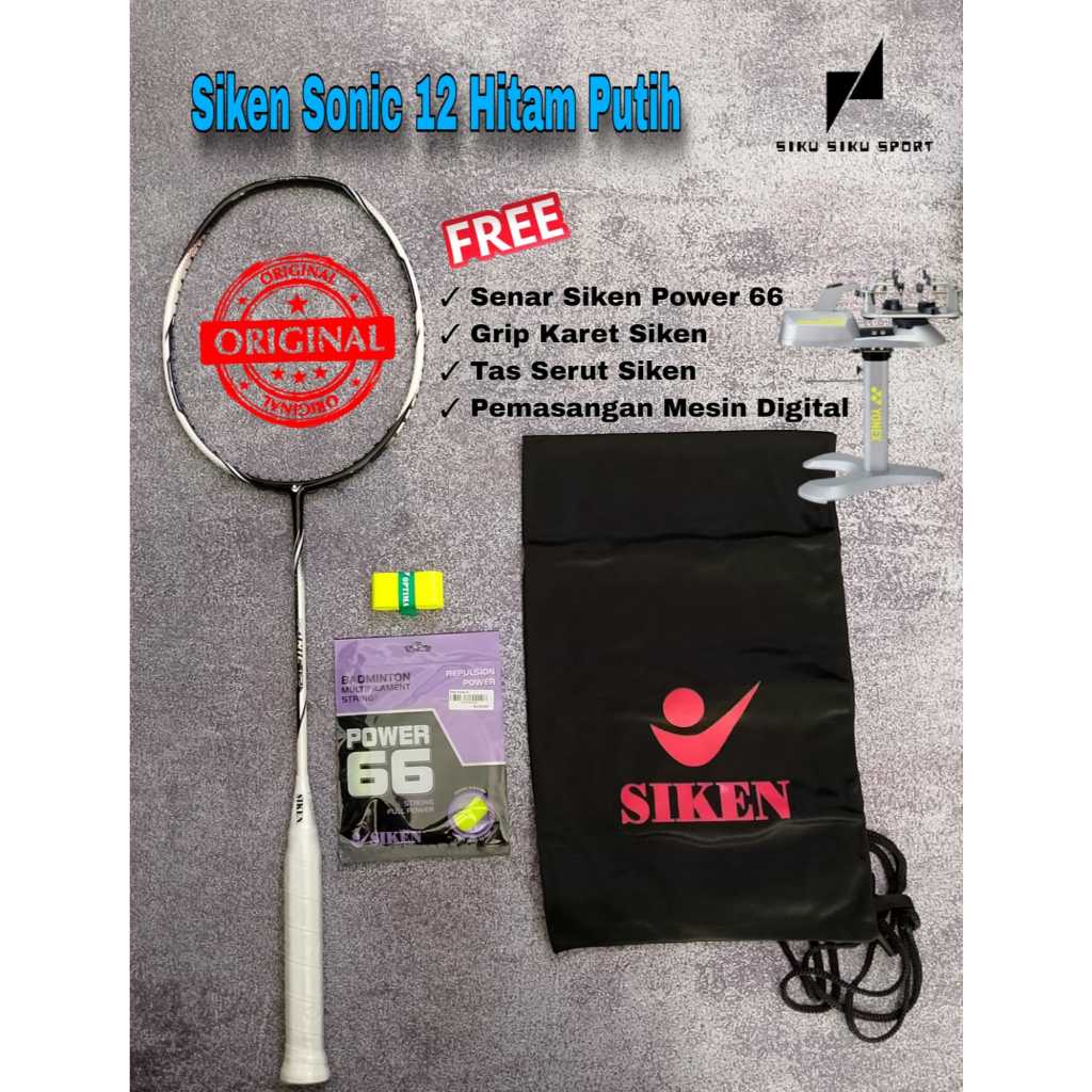 Raket Badminton Siken Sonic 12