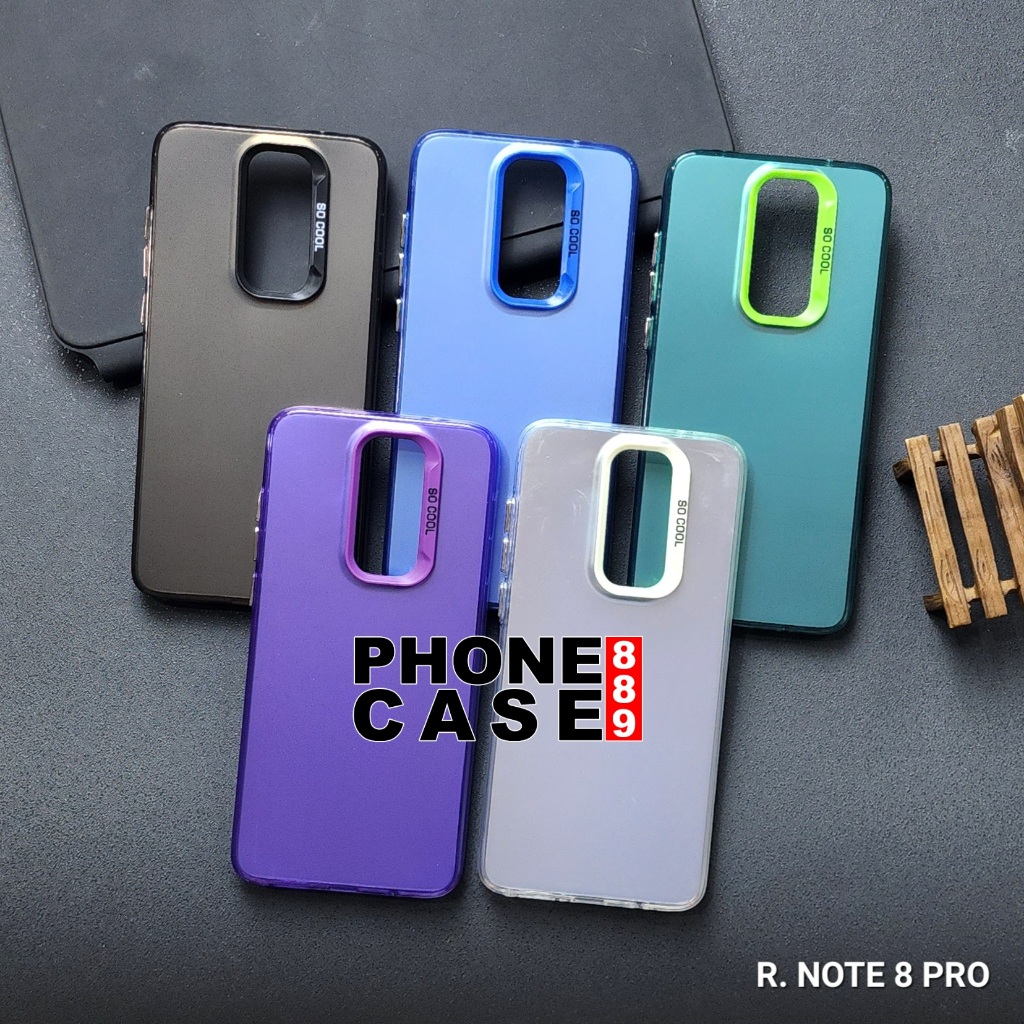 REDMI NOTE 8 PRO CASE IMD PLATE HOLOGRAM  CASE SOCOOL REDMI NOTE 8 PRO