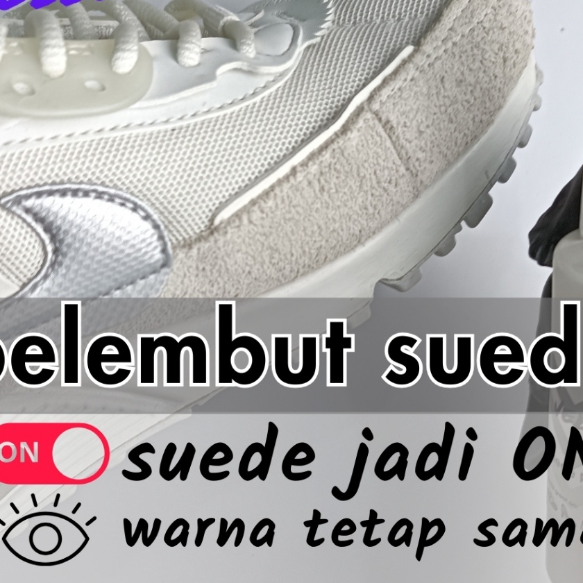 Potongan Pelembut Suede Nubuck sepatu bulu suede mati jadi hidup lembut  Velle Suede Nubuck Re caira