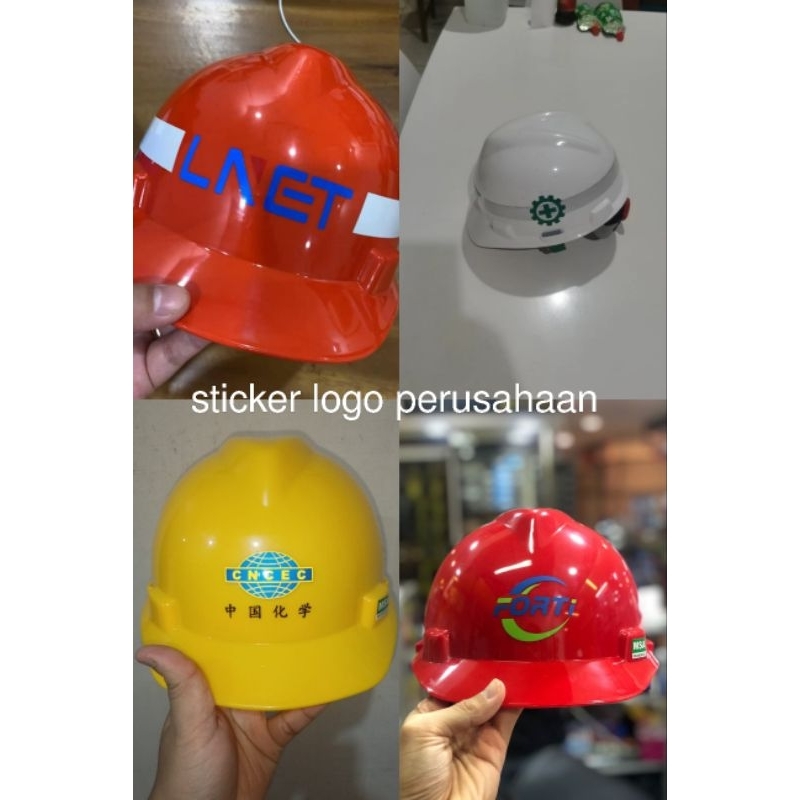 

sticker custom logo pabrik/proyek/perusahaan