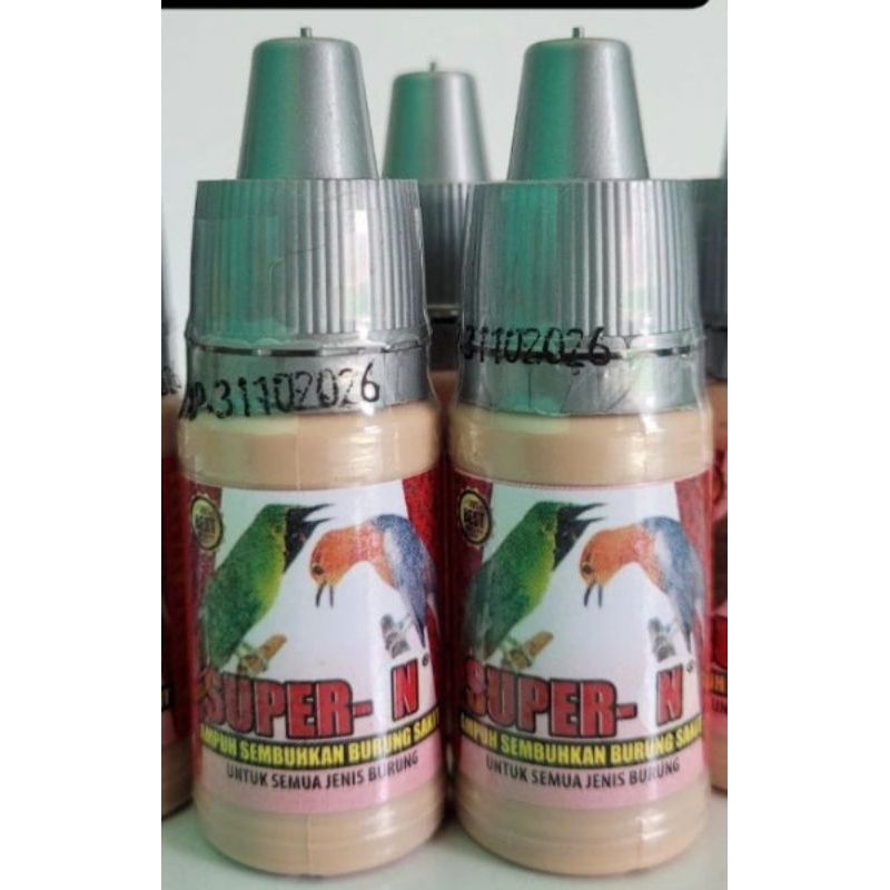 SUPER N VITAMIN BURUNG SUPER N OBAT SEMUA BURUNG