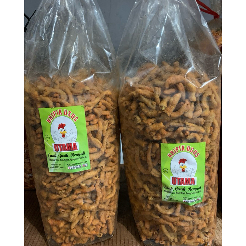 

Keripik Usus Utama Pedas (2 KG)