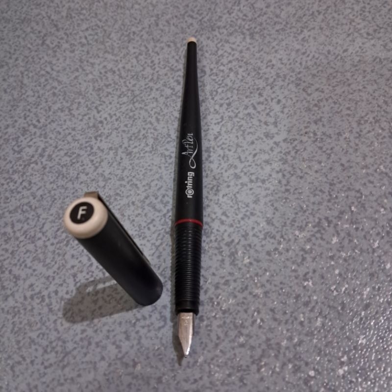 

Pen Kaligrafi kualitas tinggi Jerman Rotring artpen nib F ada BONUS