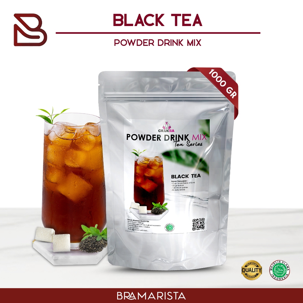 

Bubuk Minuman Instan Rasa Black Tea 1kg / powder Drink Mix