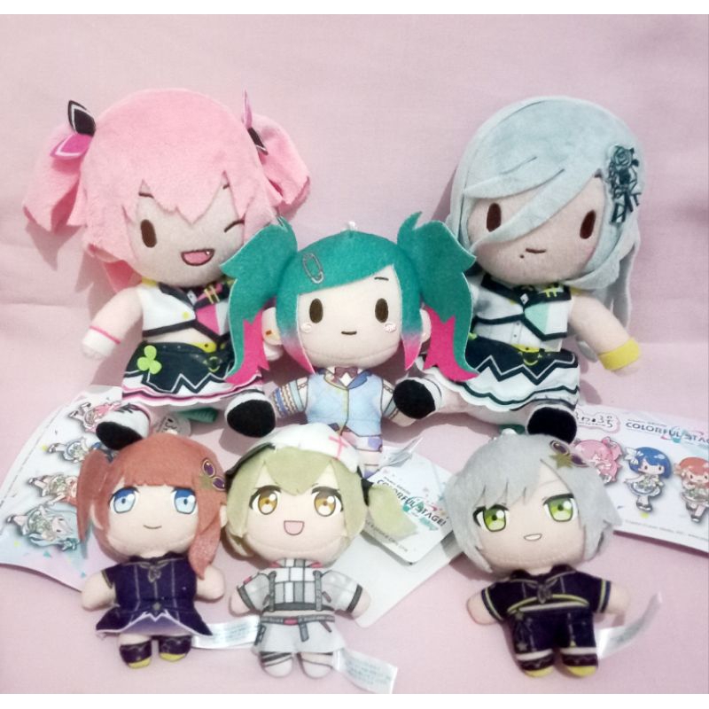 Project Sekai Fuwapuchi Puchinui More Plus Mascot Plush - Shiho - Airi - Minori - Shizuku - Honami -