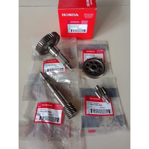 GIGI GEAR RASIO RODA SET set KOMPLIT BEAT POP K44 BEAT STREET K44