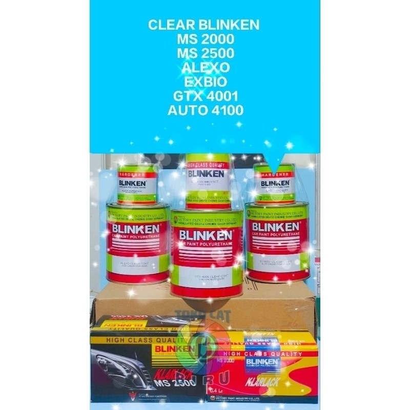 CLEAR BLINKEN MS 2000 | CLEAR BLINKEN MS 2500 | CLEAR BLINKEN GTX 4001 | CLEAR BLINKEN AUTO 4100| CL