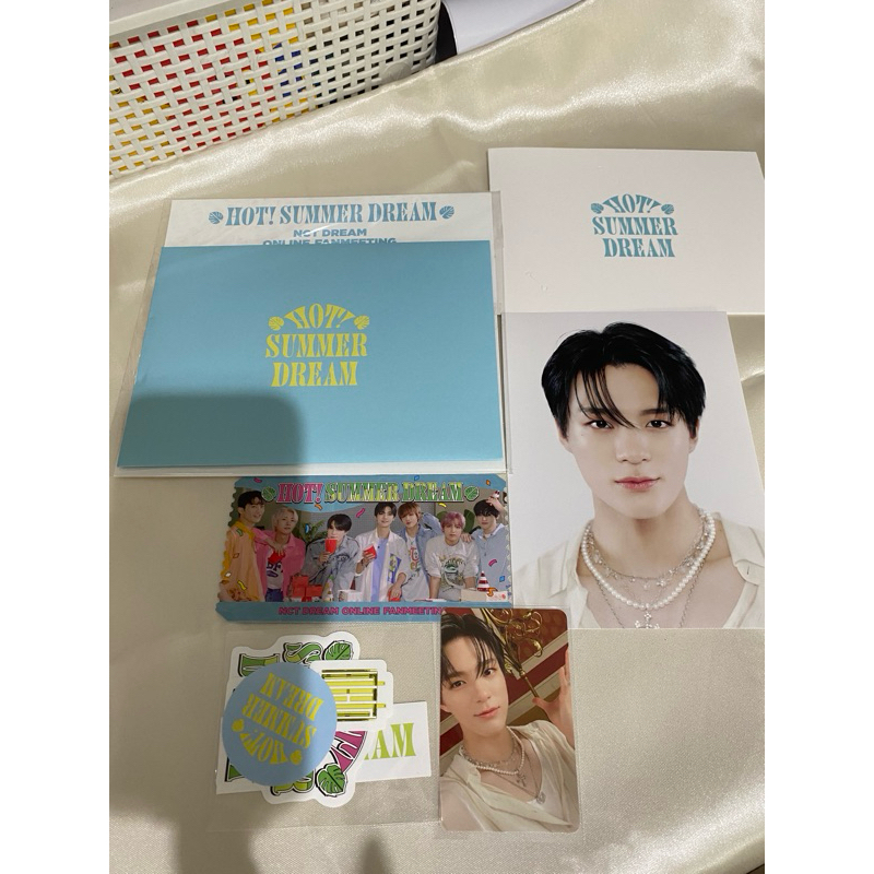 AR Ticket Set Jeno NCT Dream Online Fanmeeting 2021 Beyond Live