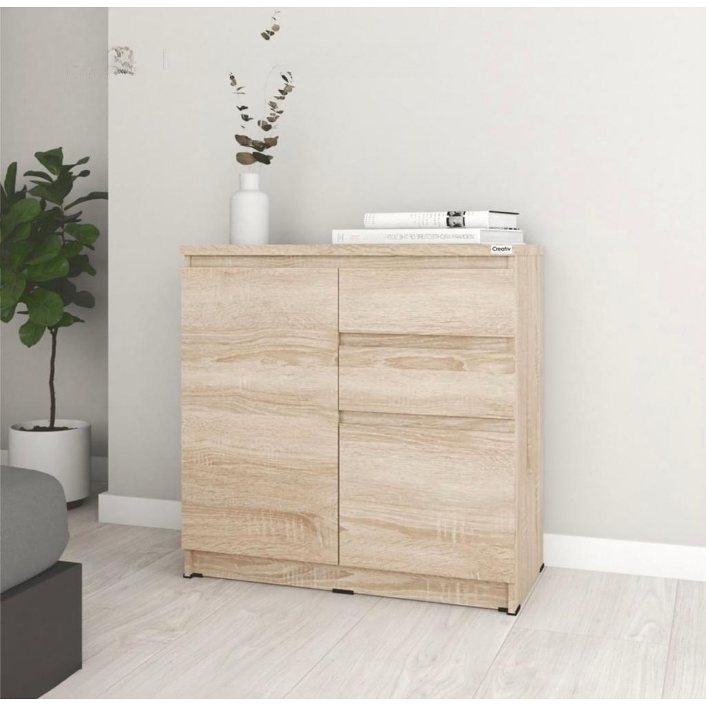 Meja Samping / Sideboard / Activ Acura SB 80 - Sonoma Oak