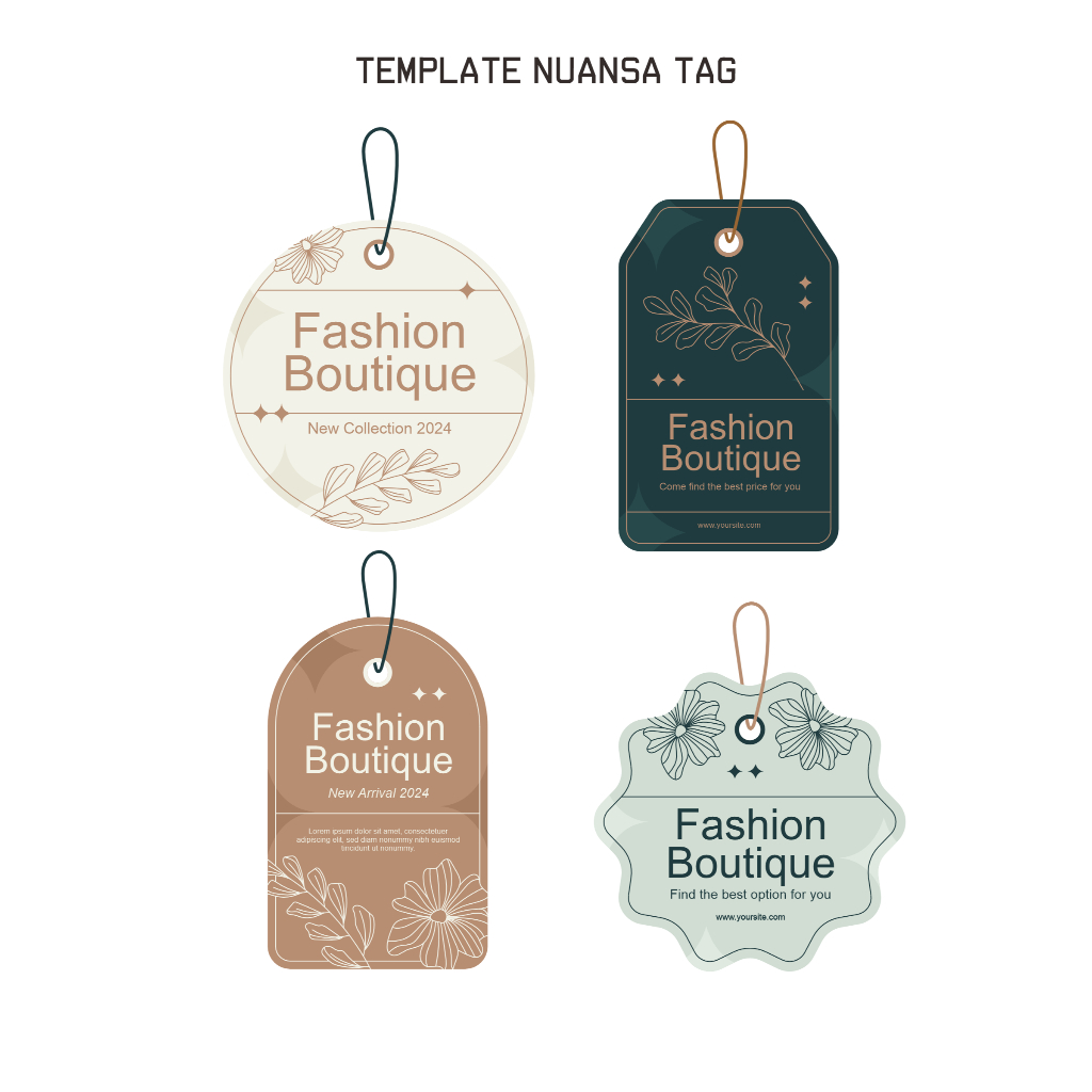 LABEL BAJU DISTRO TAG SUPER PREMIUM MEWAH KHUSUS TEMPLATE READY TEBAL 700GSM GRATIS  TEMPLATE DESAIN