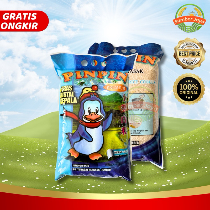 

Beras PINPIN Premium 3kg