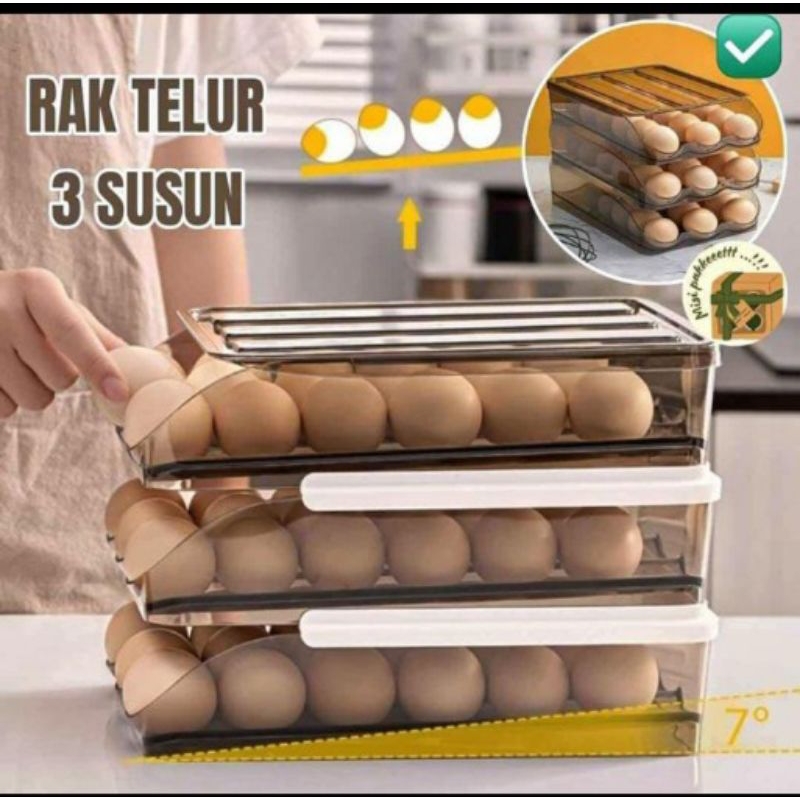 tempat telur rak telur rak penyimpanan telur rak serbaguna