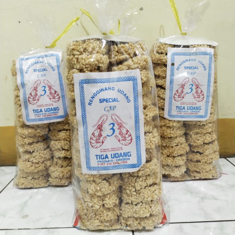 

Rengginang Rasa Terasi Udang Tipis Gurih 1kg