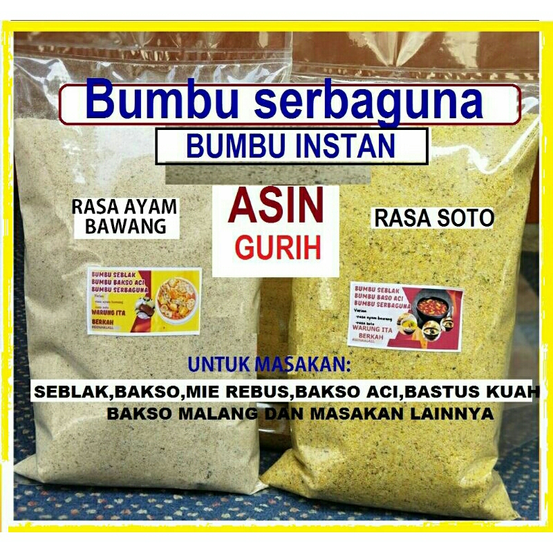 

BUMBU SEBLAK INSTAN, asin gurih, BUMBU KUAH Seblak,Bakso rasa soto NIKMAAAT