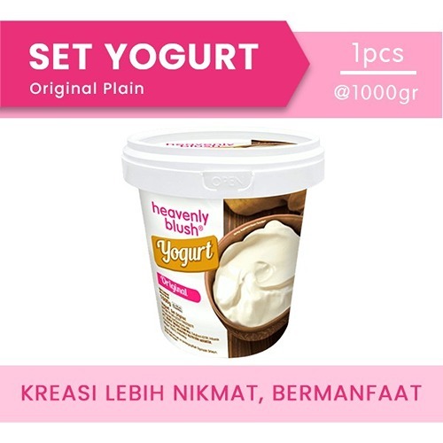 

Heavenly Blush Set Yoghurt Original 1 Liter (6 x 1000gr)