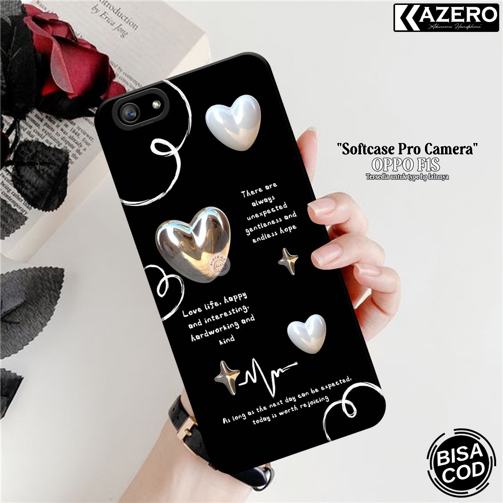 Silikon Hp OPPO F1S Fashion Case Aesthetic Softcase OPPO F1S Silikon Pro Camera Casing OPPO F1S Kesi