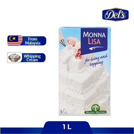 

Monnalisa / Monna Lisa - Whipping Cream / Krim Kocok Non Dairy - 1Lt