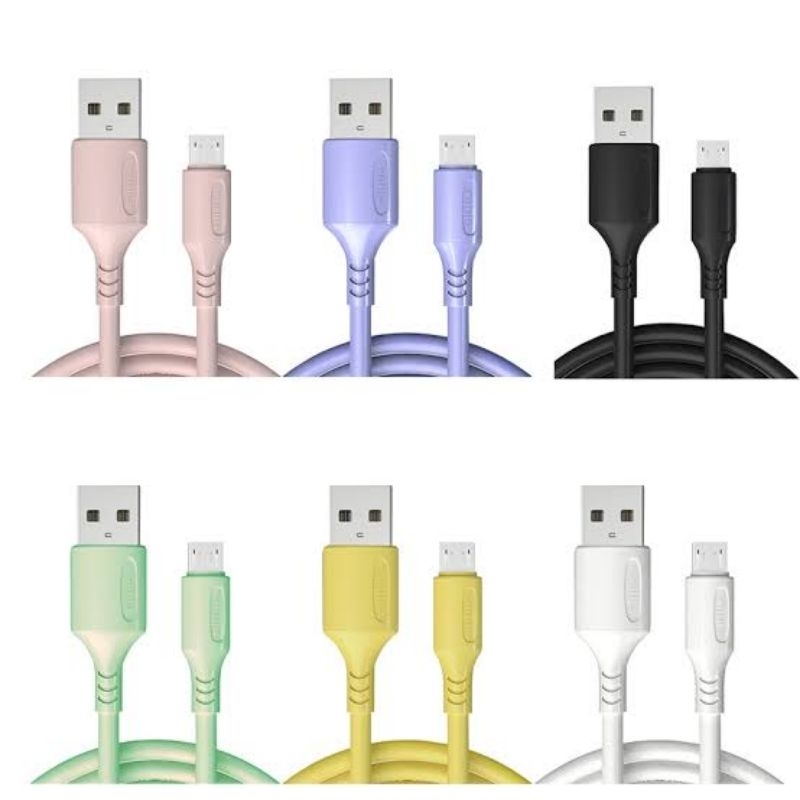 Kabel Data Charger Micro Mikro USB Hadphone Laptop Kualitas Bagus