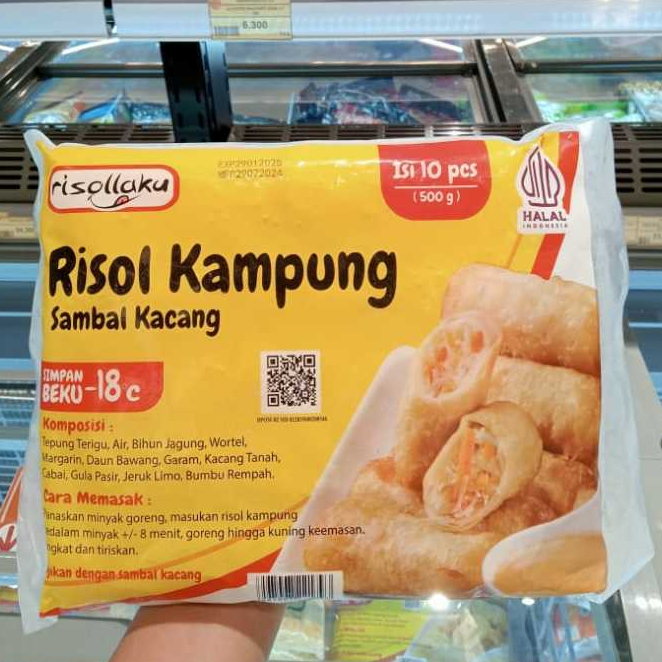 

RISOL KAMPUNG SAMBAL KACANG ISI 10PCS