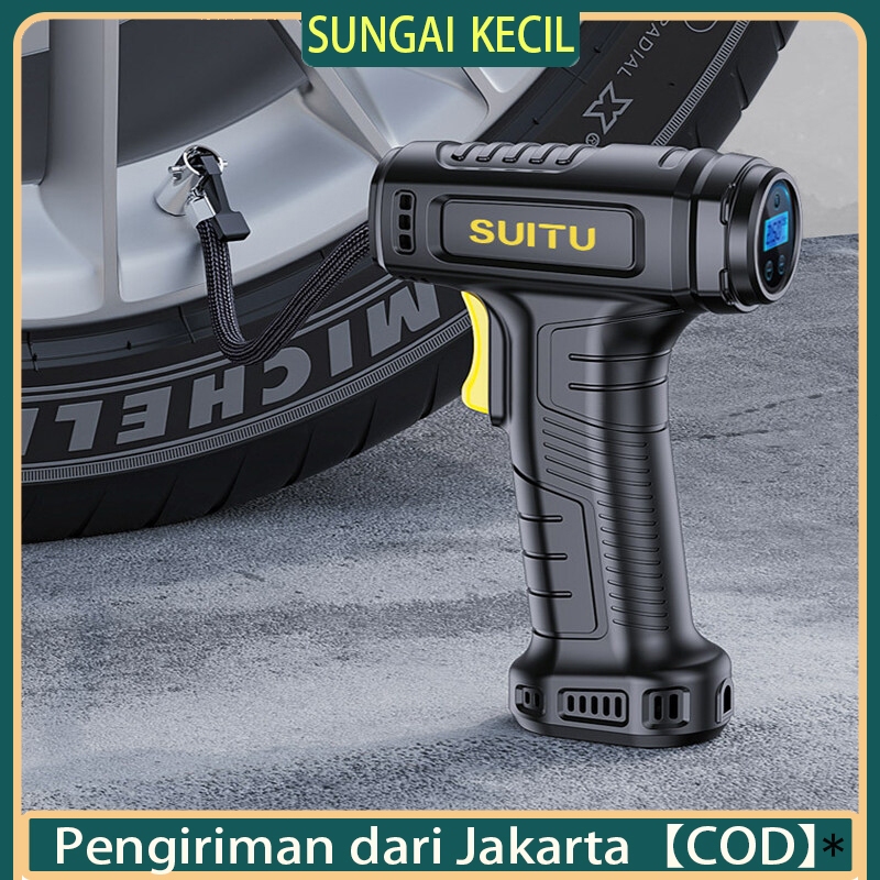 Ban Truk Periksa Tekanan Listrik Digital Pompa Angin Ban Mobil Elektrik，Untuk Mobil,Truk dan Sepeda 