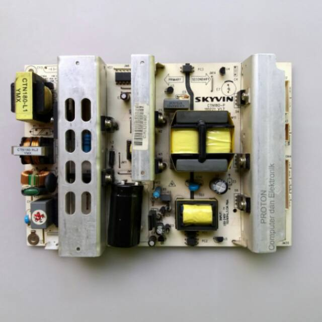 PSU LCD TV Polytron PLM32M11 PLM 32M11 32T15 32T25 32M22 Mesin Power Supply SKYVIN CTN180-P . Catu d