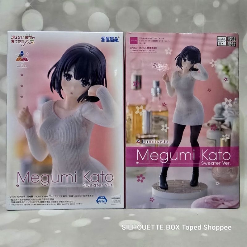 Sega Luminasta Figure Soekano The movie Finale Megumi kato Sweater Ver.