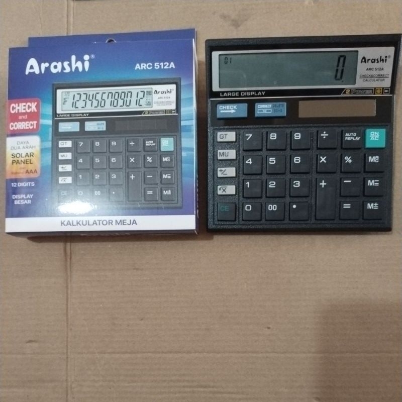 

Calculator arashi ARC 512A