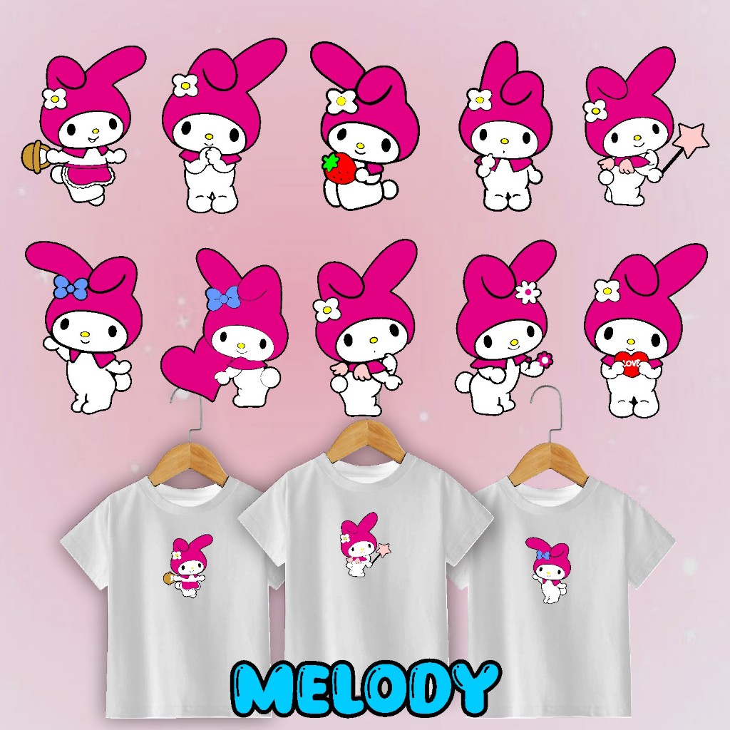 

SABLON SETRIKA SABLON DTF PRINTING TEMA MELODY KITTY UKURAN 8 CM