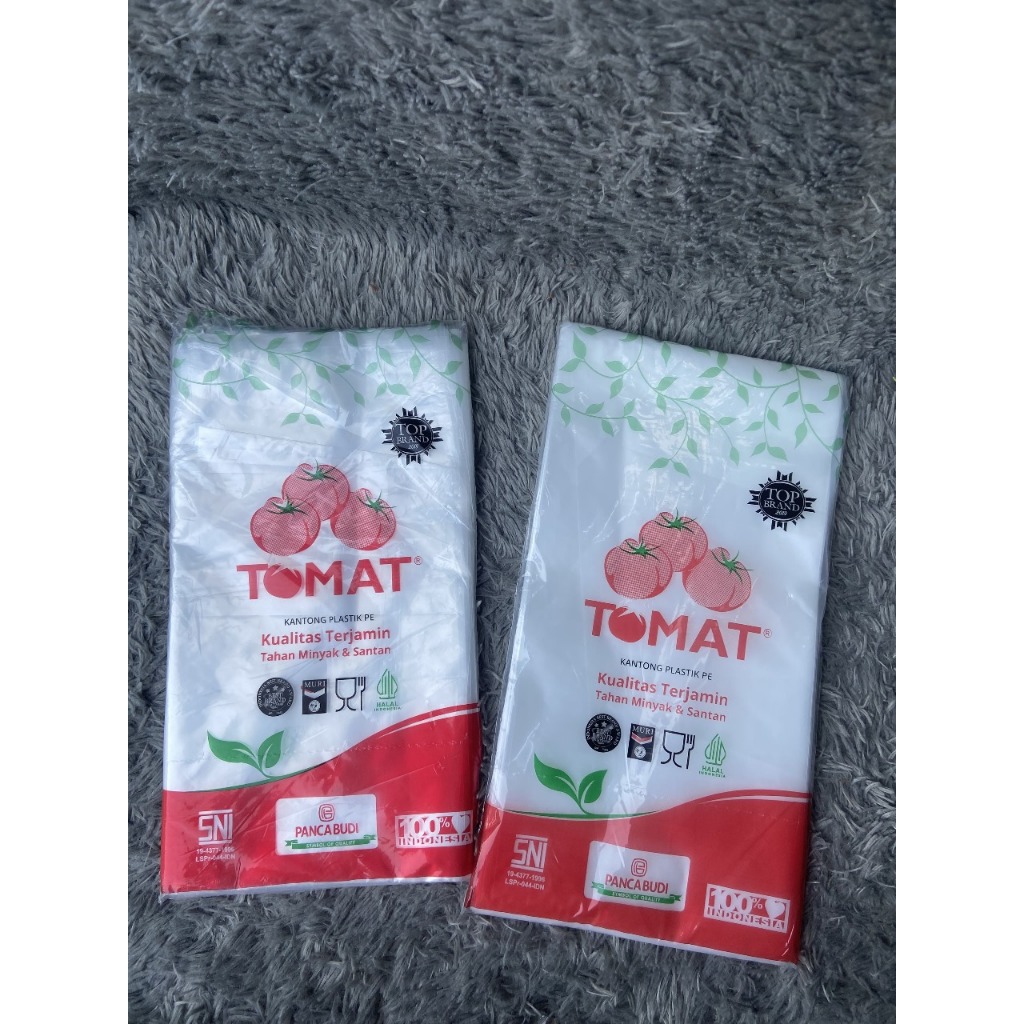 (Grosir) Plastik Es PE Tomat 1Kg | 1/2Kg | 1/4Kg | 2Kg Plastik Tomat 15X30 | 12X24 | 10X20 | 18X35