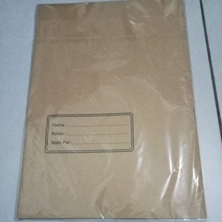 

Sampul buku Padi kwarto Polos Print nama isi 20lbr per pak