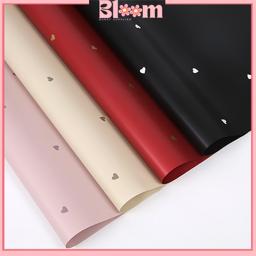 

Kertas Buket Bunga Kertas Cellophane Buket Kertas Bunga Motif Love kB6134