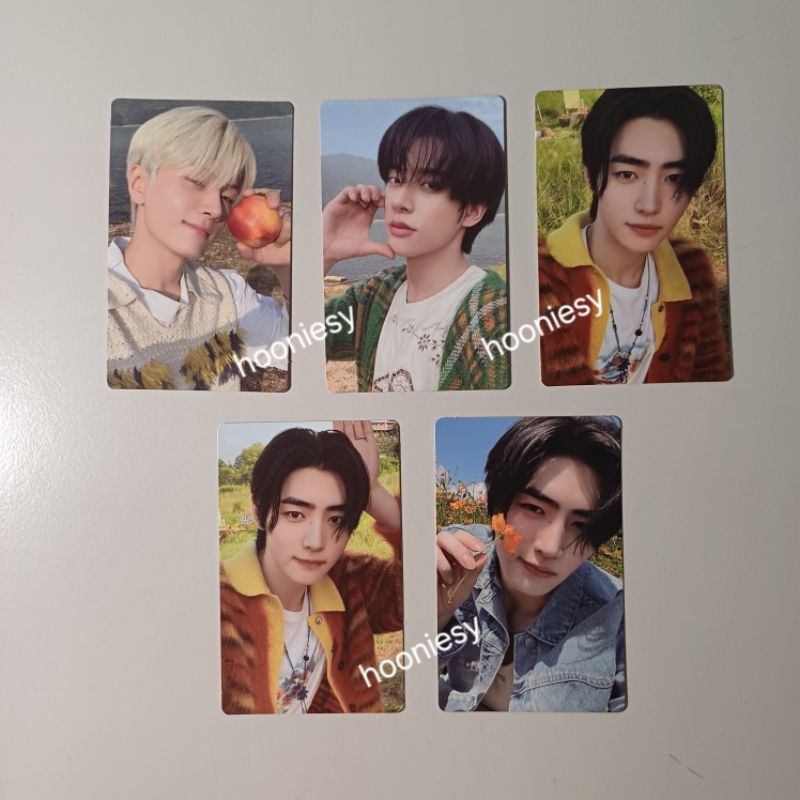 Photocard Official Jay Jake Sunghoon Orange Blood