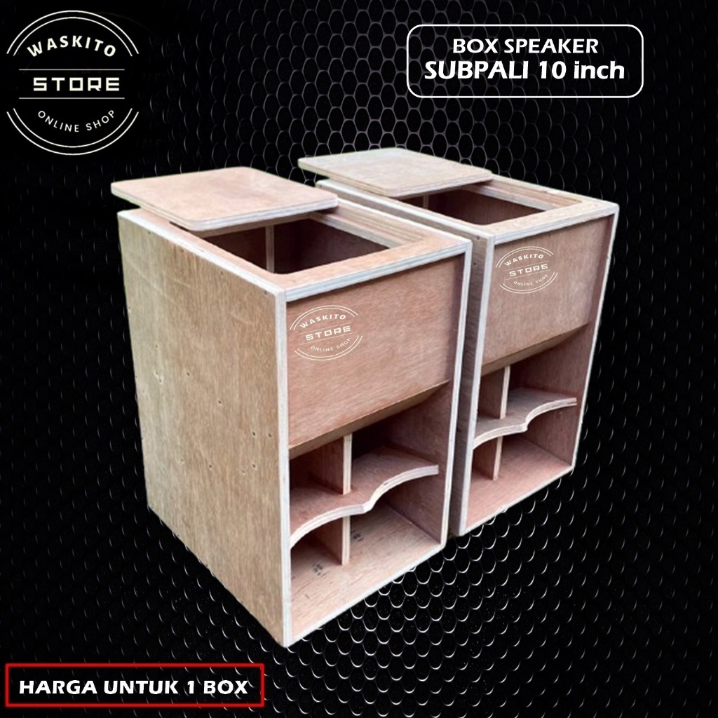 Box Speaker Subpali 10 inch Bahan Triplek 15mm