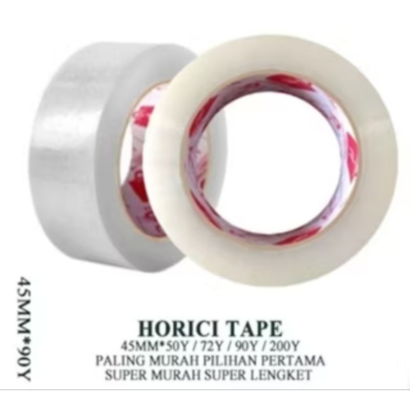 

LAKBAN ISOLASI BENING DAN COKLAT / LAKBAN PACKING 45 MM X 90 YARD