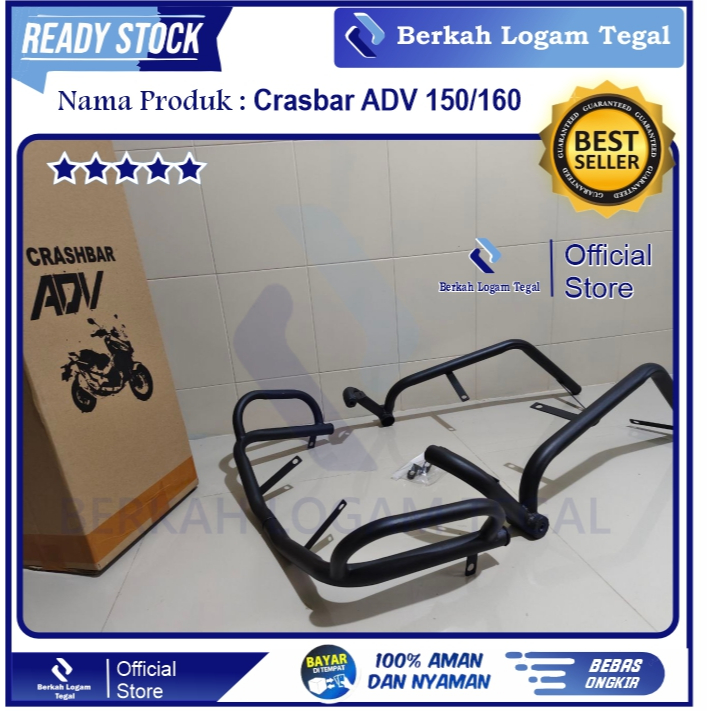 tubular adv 150 full body crashbar crasbar adv160