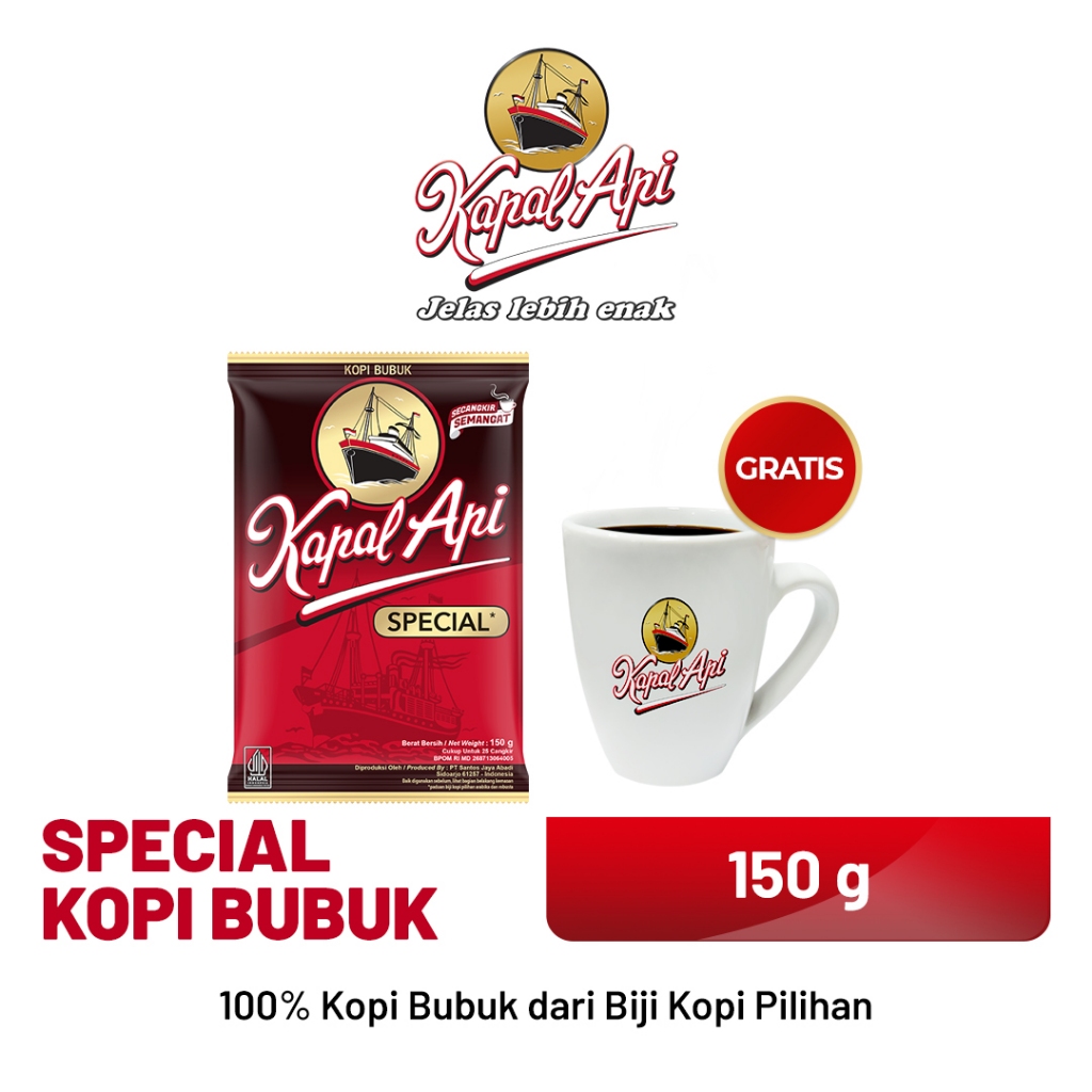 KAPAL API Special 150 gr Free Mug