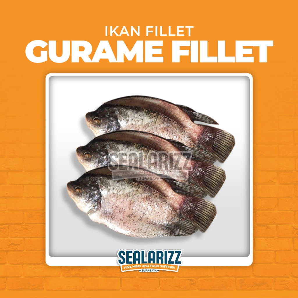 

Gurame Bersih Fillet / Gurame Fillet Terbang / Gurame Fillet Bakar / Ikan Gurami / Gurame Surabaya